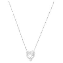 Swarovski Sparkling Dance Širdelės kristalo karoliai Moteriški karoliai 5272365 Box (Random Color)