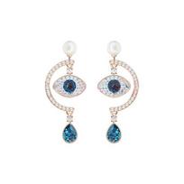 Swarovski Lucky Guardian Duo Auskarai Moteriški auskarai Mėlyni 5425860 Box (Random Color)