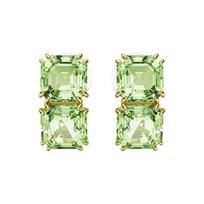 Swarovski Millenia Užsegamos kvadratinio pjūvio auskarai Moteriški auskarai Žali 5654559 Box (Random Color),F,Green