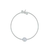 Swarovski Remix Collection Žirgo formos grandinėlės apyrankė Moteriškos apyrankės Rodžiu dengta Baltuauksu dengta 5520650 M