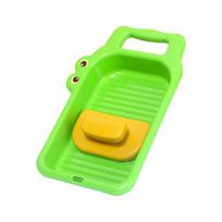 Anti-slip Laundry Board Plastic Integrated Lovely Washing Board Clothes Washboard  Home Baby Wash žalia