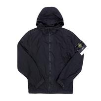 Stone Island Raukšlėta Reps Vėjui Atspari Striukė Su Logotipu S0a23 V0029 L1S154100001 S0A23 V0029 (XL)