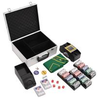 Pokerio žetonų rinkinys 300vnt 115g