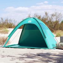 Paplūdimio palapinė jūros žalios spalvos atspari vandeniui