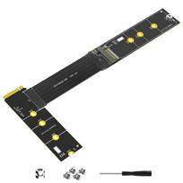M.2 Key M/B+M SSD prailginimo laidas 30CM Vielinis PCIE4.0 Atgalinis suderinamumas Staliniam PC Be išorinio maitinimo