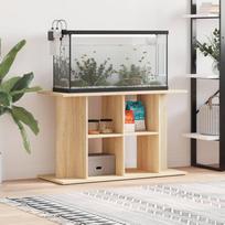 Akvariumo stovas sonoma ąžuolo spalvos 100x40x60cm inžinerinė mediena