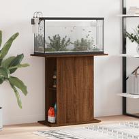 Akvariumo stovas rudas ąžuolo 75x36x725cm apdirbta mediena