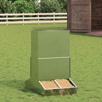 Kiaulių šėrykla Sidabro 82 x 51 x 915 cm Cinkuota plienas