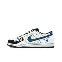 Nike Dunk Ocean Coexistence, Amber žemi krepšinio/riedlenčių batai vyriški juodi balti mėlyni FD6923-100(Komanda189-) 40