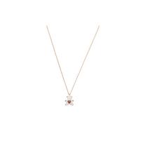 Swarovski meškiuko pakabukas ant kaklo Moteriškas kaklo papuošalas Auksinis 5452026 Box (Random Color)