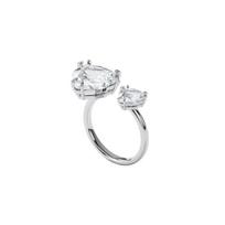 Swarovski Millenia Kokteilinis trikampio pjūvio žiedas Moteriški žiedai Sidabrinis 5602847 55