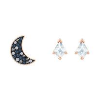 Swarovski Symbolic Mystical Moon Tamsaus Gradiento Symbolica Imituoto Krištolo Auskarai Moteriški auskarai 5494353 Box (Random Color) white