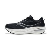 Saucony Triumph 21 Vyriški Juodi Balti Bėgimo Bateliai S20881-10 42 black