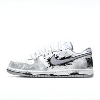 Nike Atsparūs dilimui Kvėpuojantys žemi Regbio Batai Vyriški Balti Pilki 355152-106(KomandaD-) 40