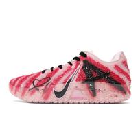 Nike Ja Morant 3 Walking Planet, Rašalu dažyta Širdinga Dilimui atspari Žema viršutinė dalis Krepšinio bateliai Unisex Rožinė Juoda HF2794-601(Komanda1492-) 42