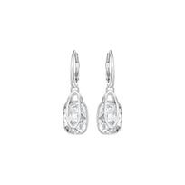 Swarovski Auskarai su skylutėmis Moteriški auskarai Sidabriniai 5528487 Silver white