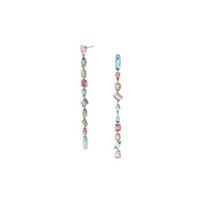 Swarovski Gema Lašo formos auskarai Moteriški auskarai Daugiaspalviai Saldainiai 5600979 Shopping Bag,Iridescent,F
