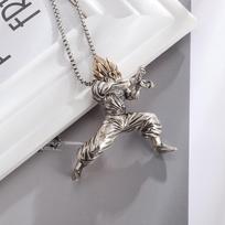 Pakabukas Super Saiyan Son Goku Saiyan Mados Juvelyrika Karoliai 50CM