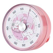 Vizualus laikmatis Virtuvės laikmatis Žadintuvas Gaminimo laikmatis Nešiojamas 60 minučių Su garsiu žadintuvu Magnetinis laikrodžio laikmatis Mechaninis Pink