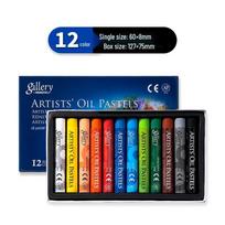 MUNGYO Academy Grade Oil Pastels for Kids - Soft, Economical, 12 Colors