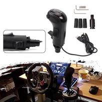Pavarų perjungimo rankenėlė Sunkvežimių simuliatorius Shifter PC Lenktynių Shifter Greičio pavarų perjungimo rankenėlė USB žaidimų pavarų perjungiklis Suderinamas G29 G27 G25 G923 juoda