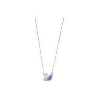 Swarovski gulės lydinio kristalų karoliai moterims mėlyni 5563464 Box (Random Color)