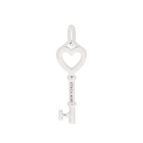 Tiffany & Co. Širdelės raktelio pakabukas Sterlingas sidabras Unisex pakabukas 60012565 Box