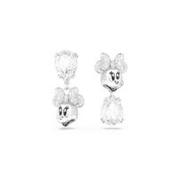 Swarovski Disney Minnie Asimetriški Auskarai Moteriški Auskarai Sidabriniai 5668779 F,Silver