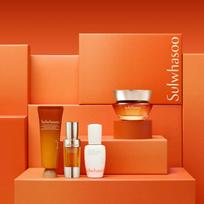 Sulwhasoo Koncentruotas ženšenio atnaujinamasis kremas Anti-Aging Stangrinamasis odos priežiūros rinkinys 50ml