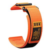 22 mm Velcro Nailono Laikrodžio Dirželis Suunto Vertical 2/RACE S/Run/Ocean Sport Pakeitimo Apyrankė Suunto 5 9 Peak Pro 22mm oranžinė