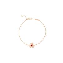 Van Cleef & Arpels Frivole Mini Gėlės Apyrankė Unisex Apyrankė Rožinio Aukso VCARP7S900 Box,Warranty Not Included