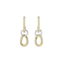 Swarovski Dextera Lašo formos kristaliniai auskarai Moteriški auskarai Auksiniai 5613385 Box (Random Color)