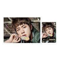 BTS JIN Atvirukas VER.3 (TU NIEKADA NEVAIKŠTAI VIENAS) 3D nuotrauka Lentikulinė („BangTan Boys“.) ,Oficialus, Originalus, Autentiškas, KPOP