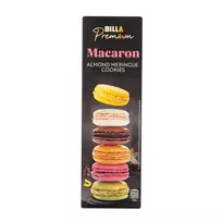 Šaldyti migdoliniai macarons sausainiai BILLA PREMIUM, 72 g