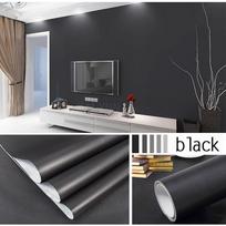 Width Peel And Stick Wall Cover Solid Color Contact Paper Self-Adhesive Sticker Wall Furniture Covering Vinyl Rolls 1-10M 1mx20cm Sample