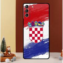 Croatia Flag Case For Samsung Galaxy S23 Ultra S24 S22 Note 20 Ultra 10 Plus S8 S9 S10 S20 S21 FE Cover Galaxy S23 Plus