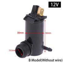 12V Universalus Automobilio Stiklo Valytuvas Priekinio Stiklo Vandens Plovimo Siurblys Purkštukas Variklis Automobilio Stilius Priekinio Stiklo Pakeitimo Rinkinys