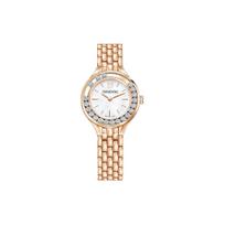 Swarovski Lovely Crystals serijos laikrodis Kvarcinis mechanizmas Metalinė apyrankė 31 mm Baltas ciferblatas Atsparus vandeniui 50 m Moteriški laikrodžiai 5261496 White Dial