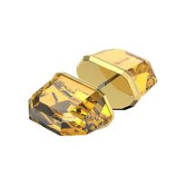 Swarovski Lucent auskarai su viengubais rožinio aukso spalvos moteriškais auskarais 5600253 Yellow