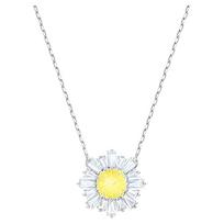 Swarovski Idyllia Sunshine Saulėgrąžos Geltonos Spalvos Rodžiu Padengtas Karoliai Moteriški karoliai 5459588 Box (Random Color)