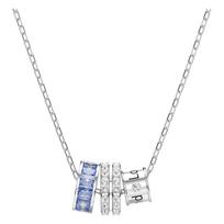 Swarovski Connexus Mobile Apvalus Žiedas Inkrustuotas Pakabukas Su Kubiniu Cirkoniu Magnetas Rodžio Padengtas Imitacinio Krištolo Karoliai Moterims Karoliai Sidabrinis 5690042 Box (Random Color)