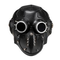 Gothic Steampunk Mask With Breathable Material For Cosplay Enthusiasts Motorcycle Riders Party Punk Style Mask