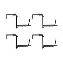 Upgrades Window Sill Planter Support set Expandable Metal Brackets set Outdoor Window Planter Mounting Brackets 4/6pcs