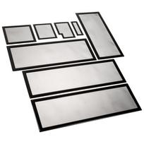 Demciflex dust filter set for Lian Li O11 Dynamic XL – black/black