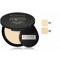 Eveline Wonder Match SPF30 presuota mineralinė pudra - 01