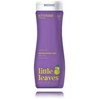 Attitude Baby Leaves 2in1 Shampoo And Wash Vanilla & Pear šampūnas ir kūno prausiklis vaikams - 473 ml.