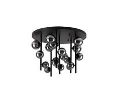 Ideal Lux - LED liustra ant strypo PERLAGE 18xG9/3W/230V Ø 70 cm juoda/dūminė