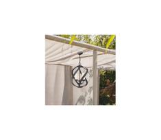 Quintiesse QN-BLACKSMITH-3P-OBK - Lauko šviestuvas BLACKSMITH 3xE14/40W/230V IP44 juodas