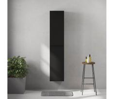 Vonios spintelė HELSINKI, 174 cm, juoda