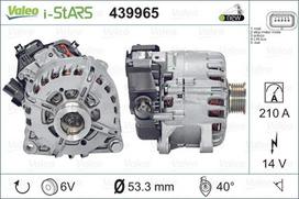 VALEO Kintamosios srovės generatorius, starteris VALEO ORIGINS STOP&START - NEW O.E. TECHNOLOGY 439965